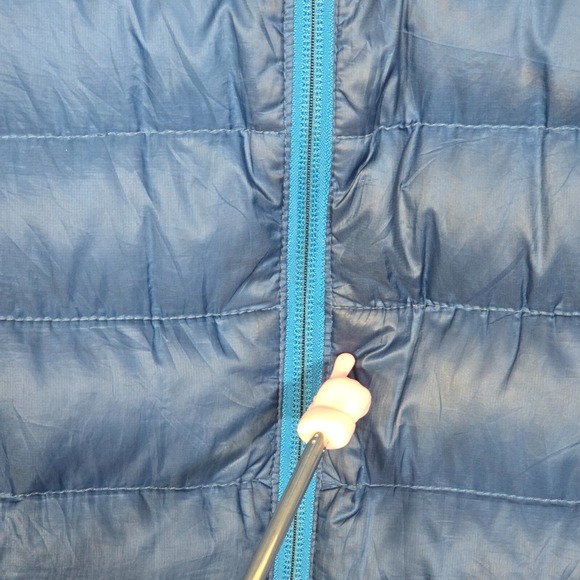 Eddie Bauer Vest Mens XL Tall Blue First Ascent Down Puffer Hiking Outdoors READ - Picture 6 of 15